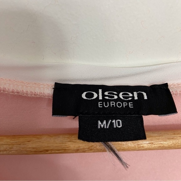 Olsen Europe bandage dress floral pink white feminine summer sleeveless mediu 10 - Picture 2 of 16